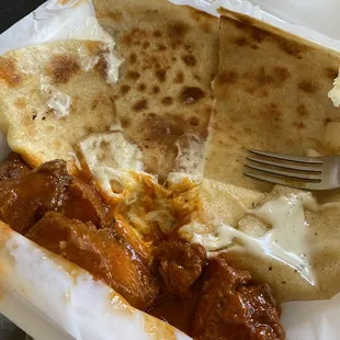 Buffalo Chicken Quesadilla