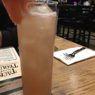 Grapefruit Hibiscus Margarita