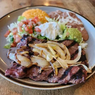 Carne asada lunch!