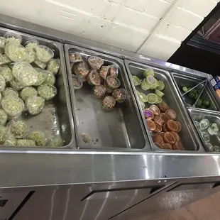 Salsa bar
