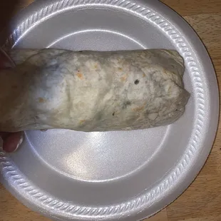 Mold on my burrito!!