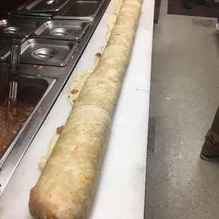 5 ft burrito up too 3 meats !!!! Must have for party's