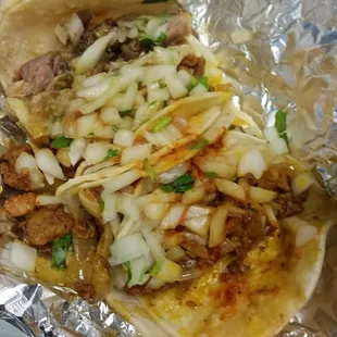 Carnitas and Al pastor