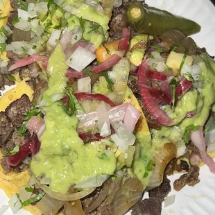 Damn they hook you up ! Fire tacos !