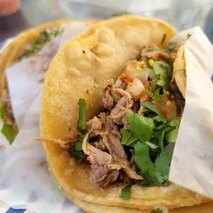 Suadero Taco: Decent taco, but in a world where adobada and birria exist this guy doesnt stand a chance