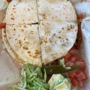 veggie quesadilla