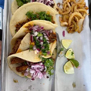 Birria Taco, Asada Taco, Tripa Taco, taco al Pastor Taco