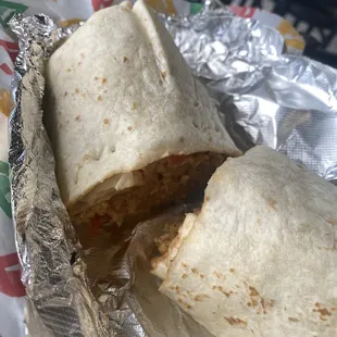 Chicken Califirnia Burrito