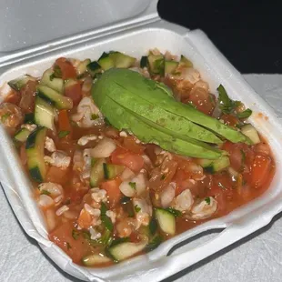 Ceviche Tostada
