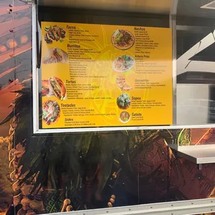 New truck new menu