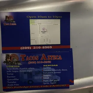 the location of tacos azteca
