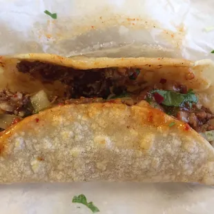 Al pastor taco $1.50