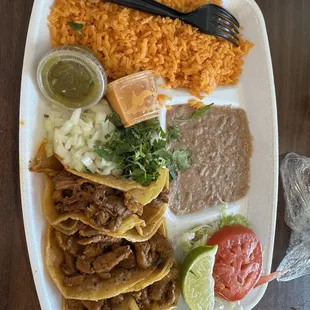 3 Tacos X3 Pastor, Delish!