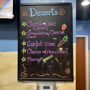 Desserts