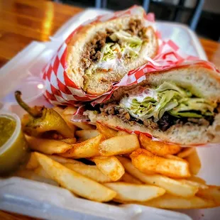 Tacos Bahia Fish Yucaipa in California is delicious! Shown is there Monday Torta special