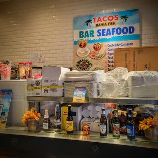 Tacos Bahia Fish Yucaipa in California is delicious!Salsa bar too!