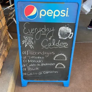 The special of the day