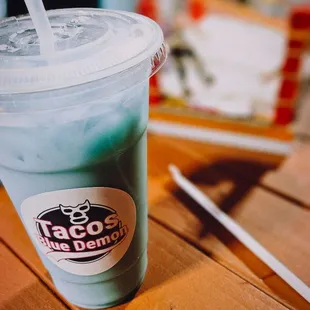 Blue Hawaiian Horchata