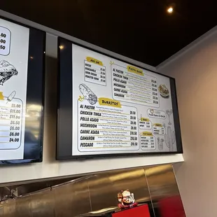 More menu