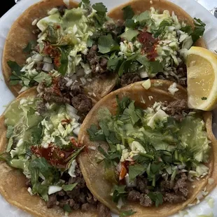 $2.50 asada tacos