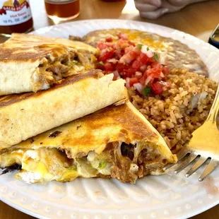 Quesadilla combo