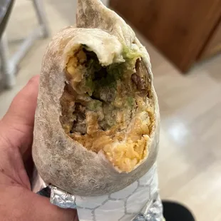 Filled with the perfect amount of meat and extras!