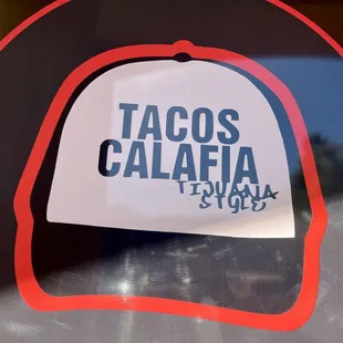 Logo on window