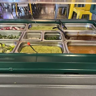 Salsa bar