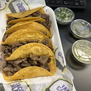 Steak tacos