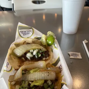 Two Cabeza tacos