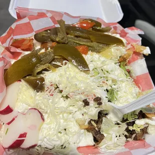 Asada fries going crazy