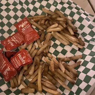 Brown fries