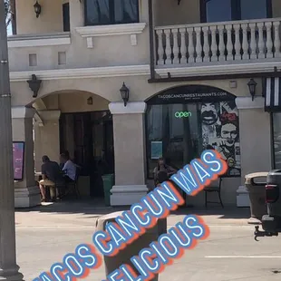 The Cancun Outside Restaurant