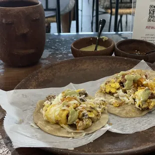 Breakfast tacos