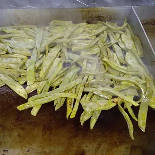 Nopalitos (cactus) are cooked to perfection!