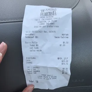 Price for a super burrito. Very affordable