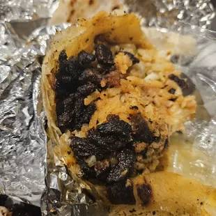 SERVING BURNT PASTOR