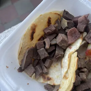 Tacos de lengua