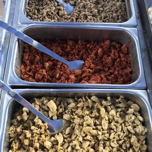 Today's Menu: Chicken, Pastor and Asada