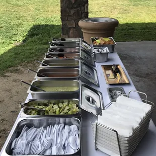 Tacos Cervantes Setup