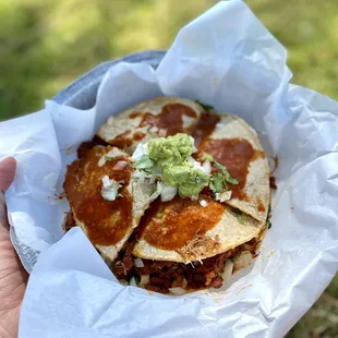 Chorizo mulita | @allthenummies