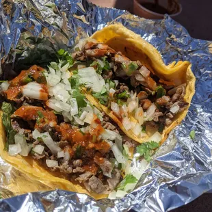 Carne asada tacos