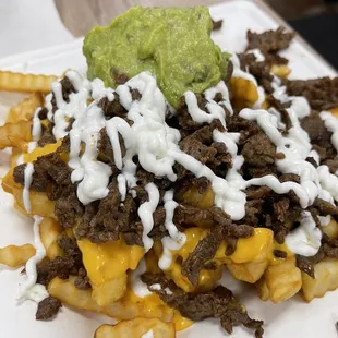 Asada fries- Carne