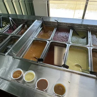 Salsa bar
