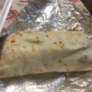 Big Ass burrito.
