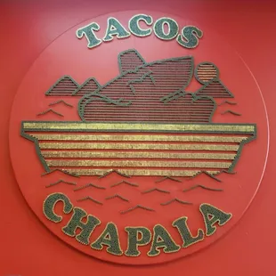 Their sign on the wall inside