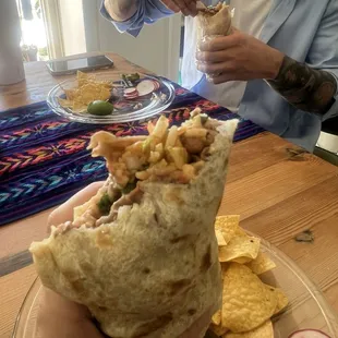 Vegan burrito