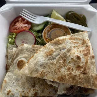 Barbacoa Quesadilla