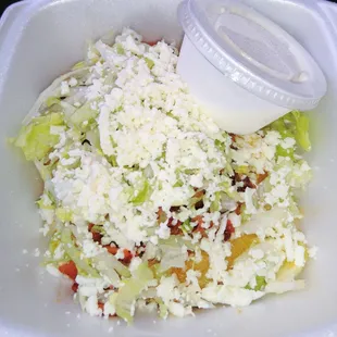 Sope, al pastor buried in their somewhere, as it comes to-go with cream on side. Large &amp; in charge but al pastor flavor barely there. 3/5