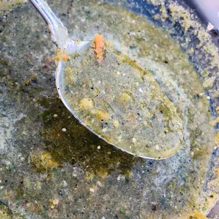 Homemade green salsa. You can always customize the level of spice for your salsas.